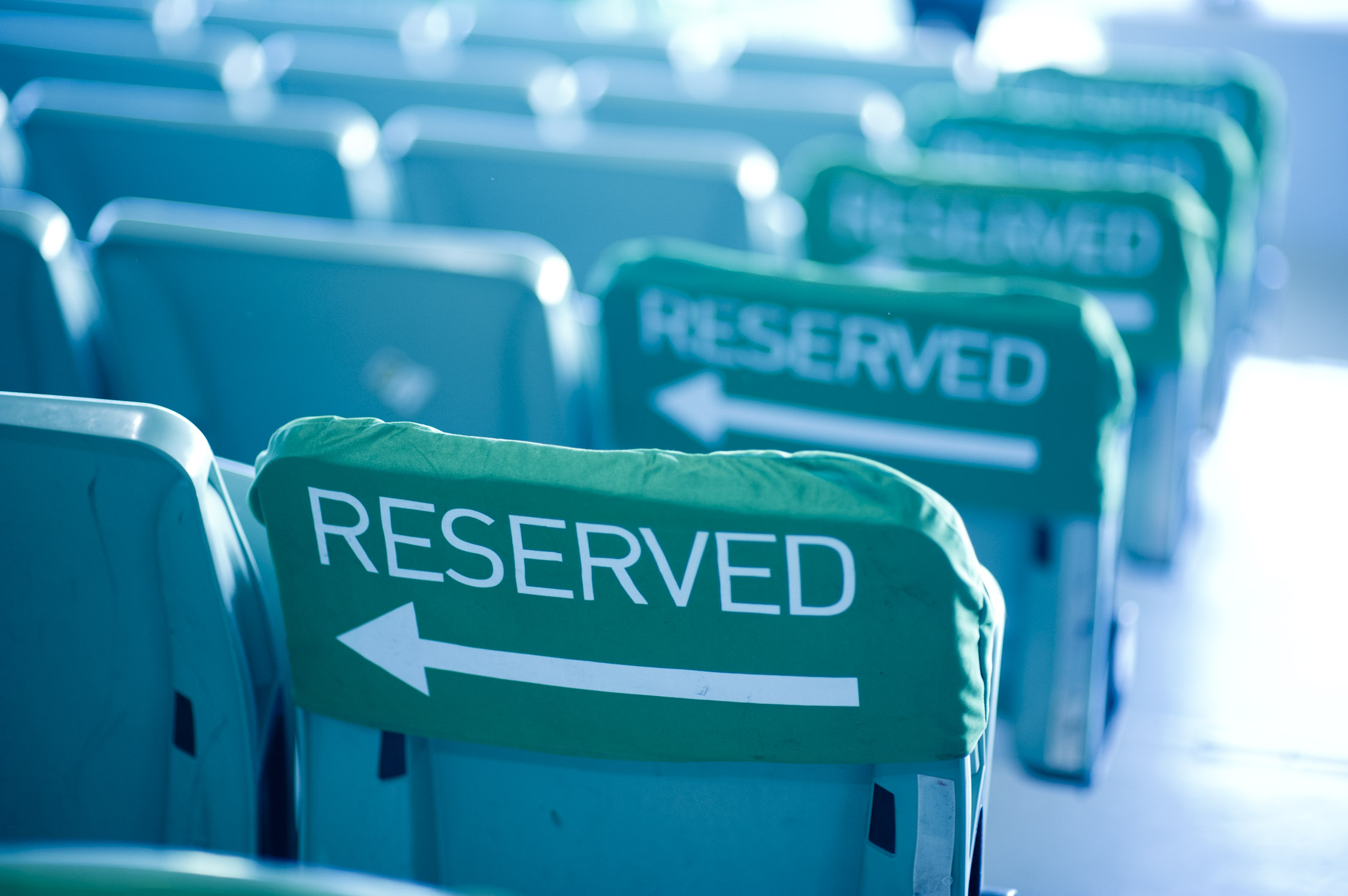 reserved seats