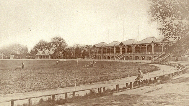 1878 Melbourne Cricket Ground including the MCC Pavilion