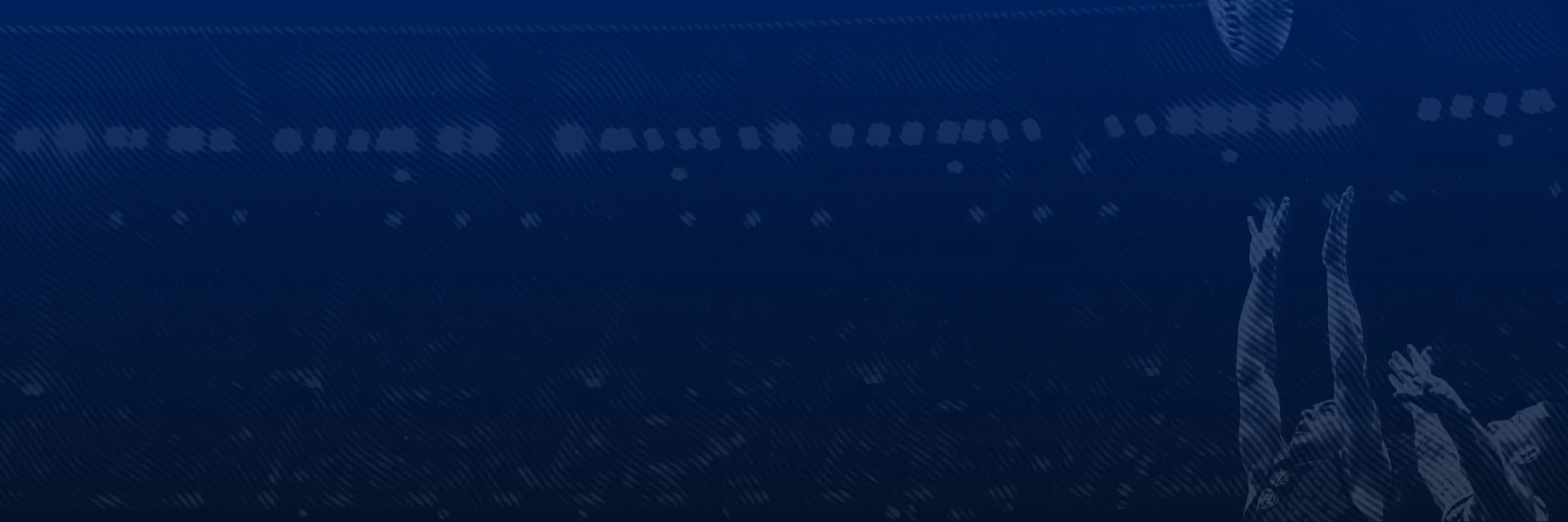 Blue and AFL themed decorative design