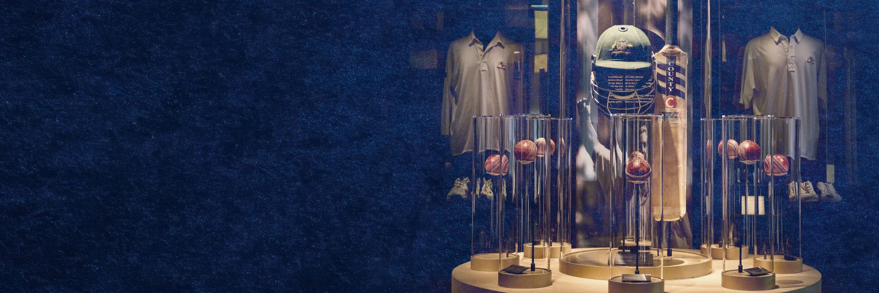 XXIX Warne Experience - Image of Shane Warne exhibition items