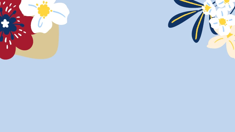 Florals in MCC colours