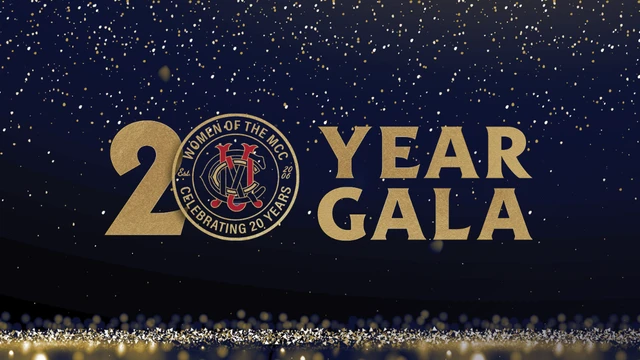 20 Year Gala gold theme