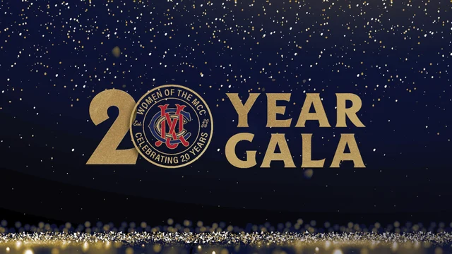 20 Year Gala gold theme