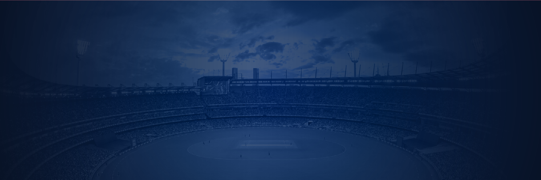 Aerial view of cricket at the MCG